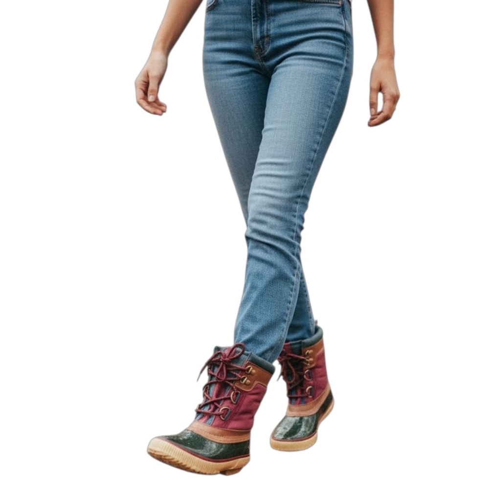 🦜 2/$10 New Stormy Mountain Lace-Up Winter Boots. Size 6.